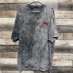 Hawaiian Lava Graphic T Shirt Men’s XXL Gray Short Sleeve (FLAWS)